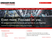 Tablet Screenshot of investor.dresser-rand.com